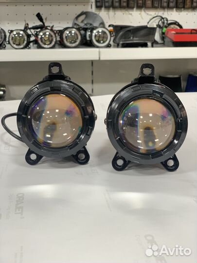 Лазерные проиивотуманники priora газель