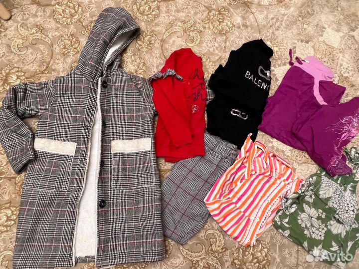 Вещи пакетом на девочку 6-8 лет
