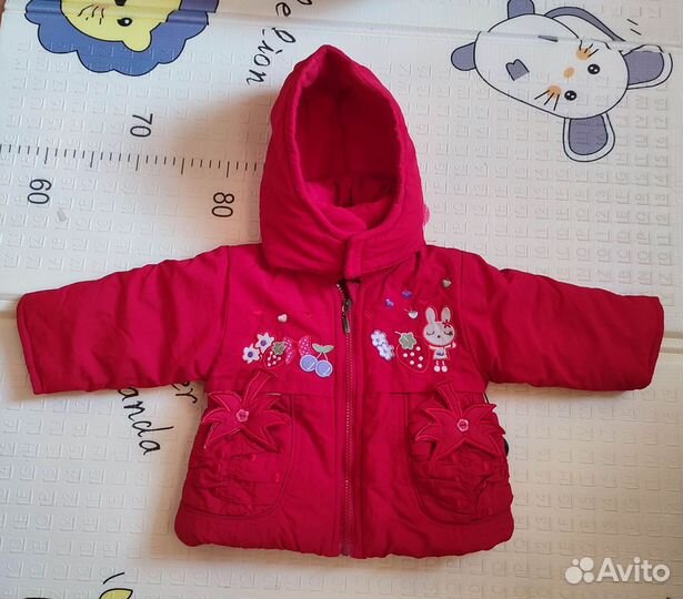 Куртка для девочки 86