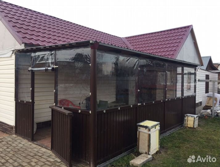 Мягкие окна на веранду