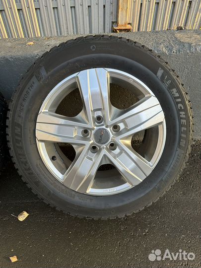 Колеса в сборе зимние volkswagen multivan