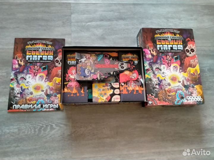 Настольная игра Эпичные схватки боевых магов