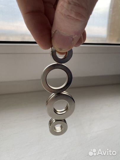 Неодимовый магнит с отверстием