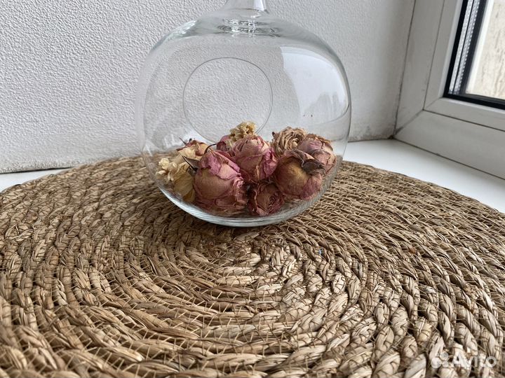 Ваза декоративная стекло