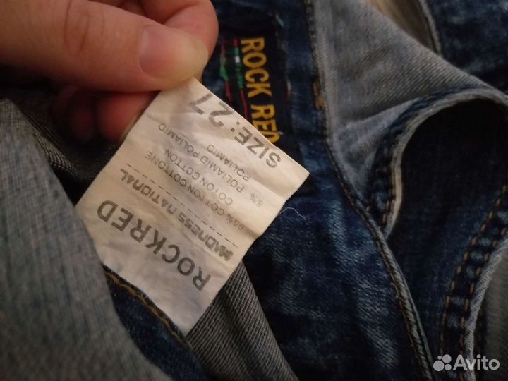 Джинсовый комбинезон