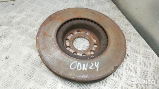 Диск тормозной передний volkswagen passat B6 (ODN2