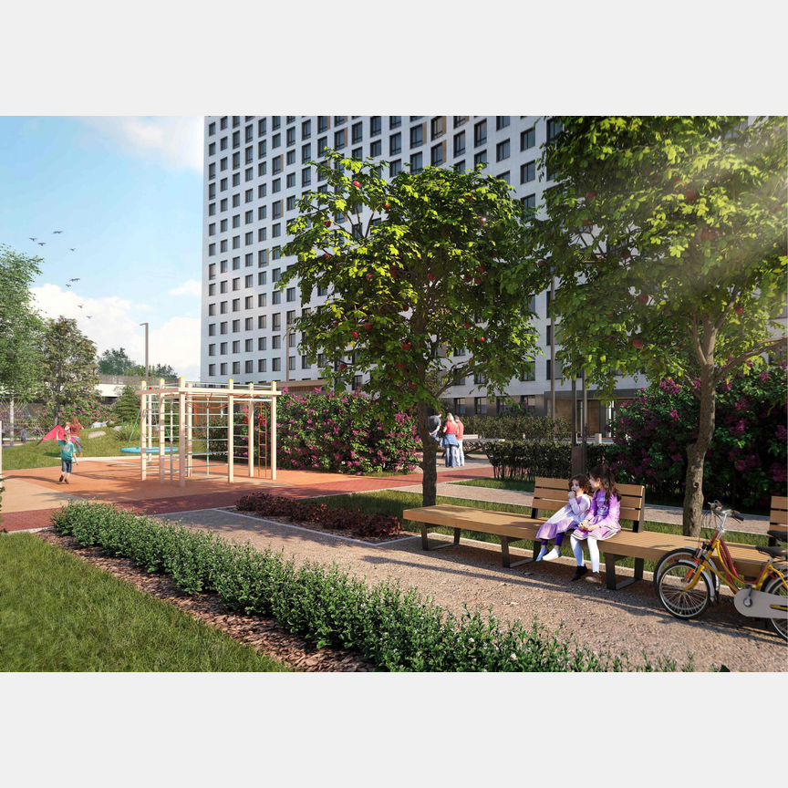 2-к. квартира, 67,1 м², 9/18 эт.