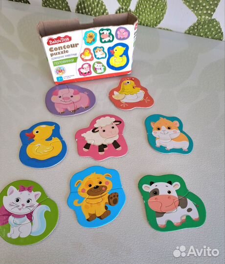 Пазлы половинки