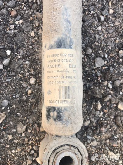 Амортизаторы volkswagen golf 6