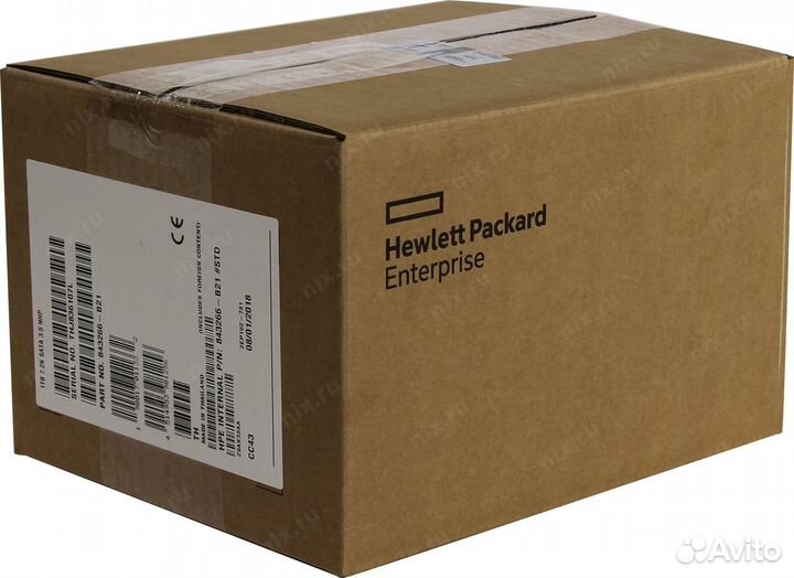 Новые жесткие диски SAS и SATA HPE и другие