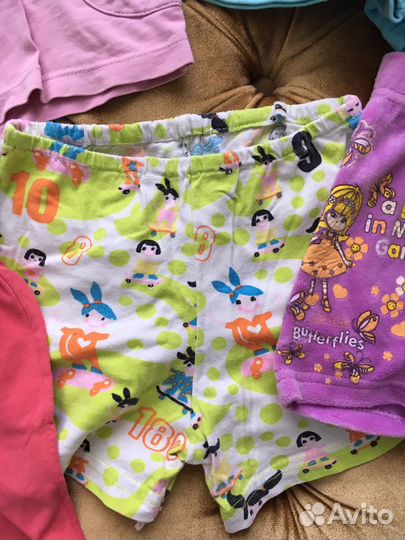 Шорты для девочки 8 штук