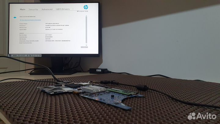 Материнская плата от ноутбука HP ProBook X360 440