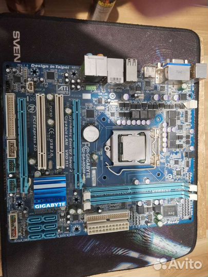 Материнская плата с процессором 1156