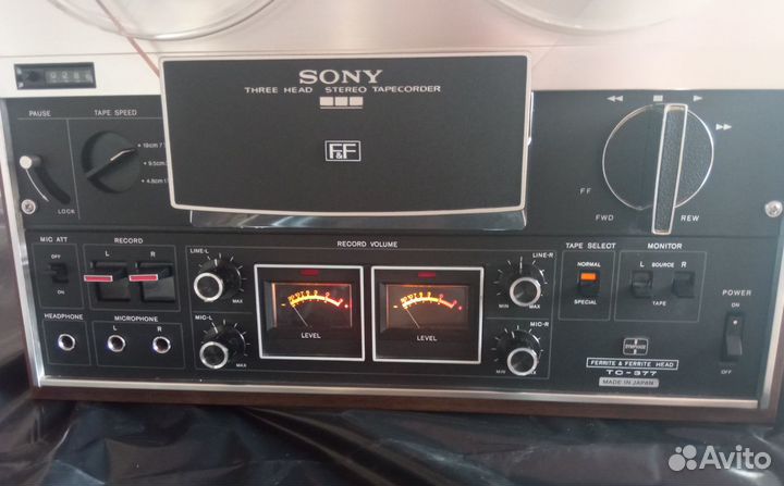 Катушечный магнитофон Sony тс-377(220 в)