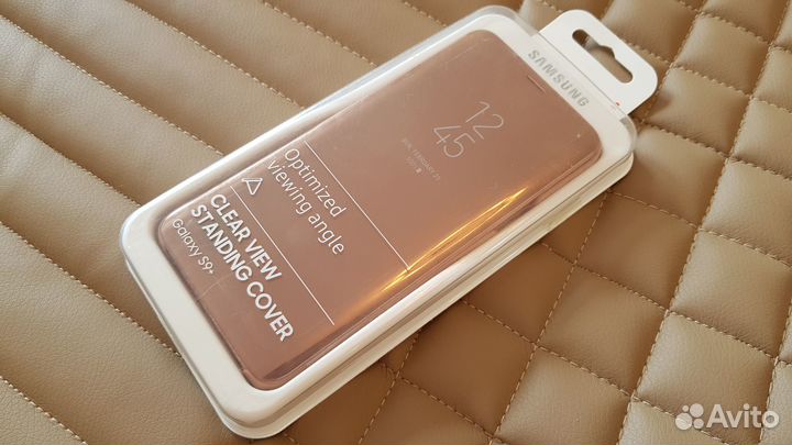 Новый, Оригинальный чехол-книжка для samsung S9+