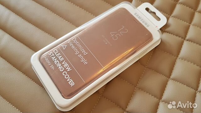 Новый, Оригинальный чехол-книжка для samsung S9+