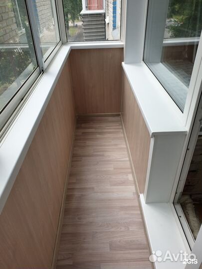 Остекление балкона - московская планировка