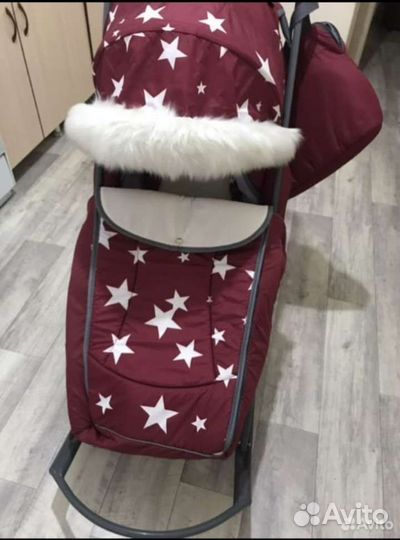 Коляска санки