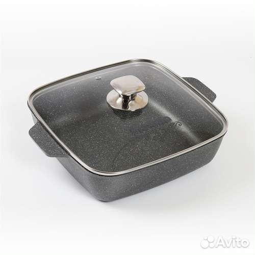 Сковорода - жаровня с антипригарным покрытием