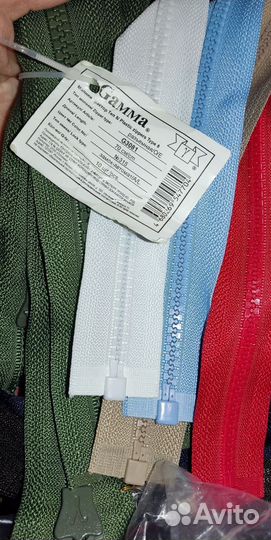 Молнии для одежды (разные)