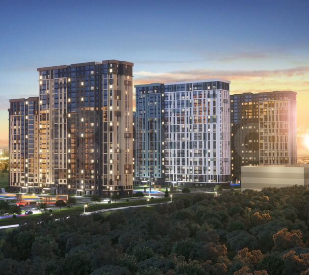 1-к. квартира, 46,4 м², 2/25 эт.