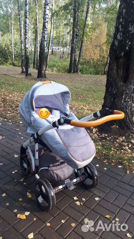 Коляска 2 в 1 bebe mobile