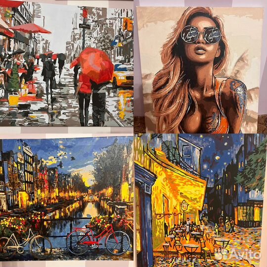 Картины по номерам готовая