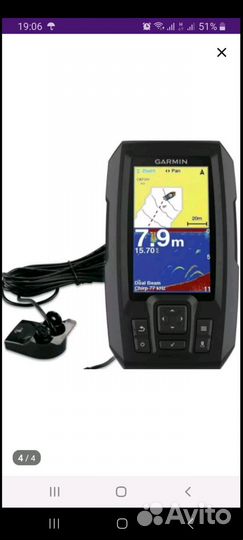 Эхолот garmin striker Plus 4