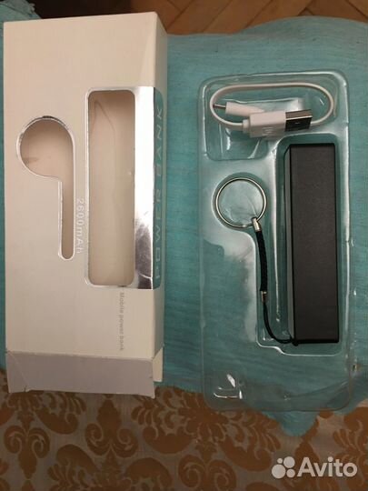 Внешний аккумулятор Power bank 2600mAh