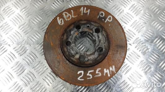 Диск тормозной передний volkswagen golf 4 (6BL14N6