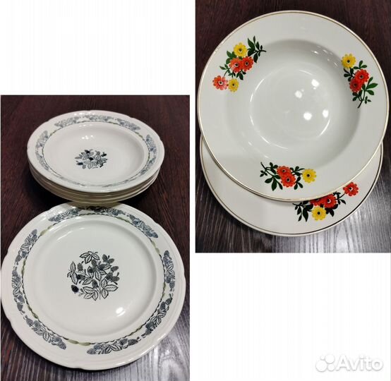 Тарелки суповые