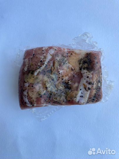 Сало с приправами