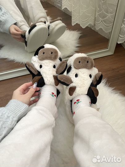 Тапочки корова