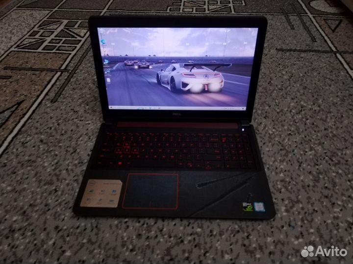 Игровой ноутбук dell i5/GTX1050 4GB/16GB/512GB