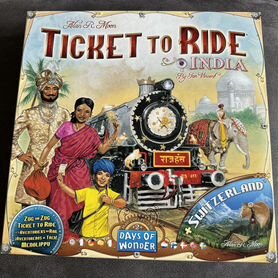 Настольная игра Ticket to Ride: india