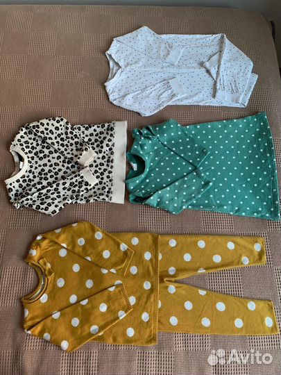 Пакет одежды hm для девочки 86 92