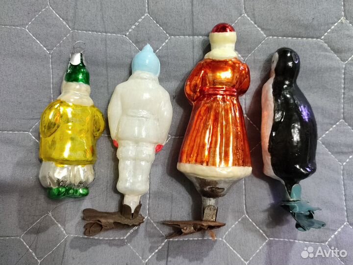 Елочные игрушки СССР
