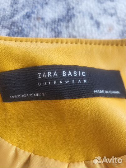 Куртка женская Zara экокожа