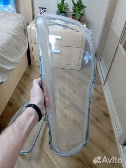 Стёкла на передние фары Mitsubishi lancer X