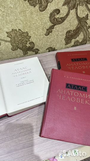 Атлас анатомии человека Синельников