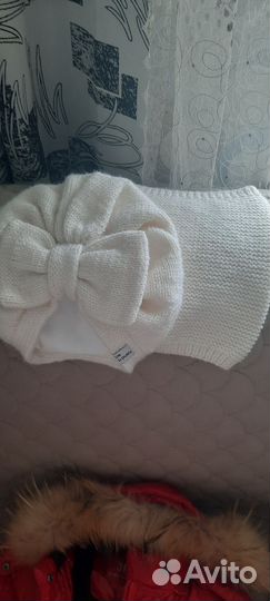 Шапка зимняя для девочки 52 54