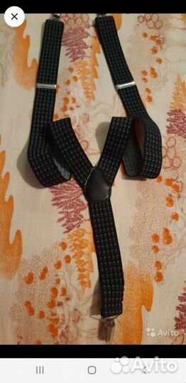 Галстук, подтяжки