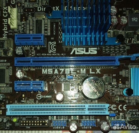 Плата AM3+ и FX 4300