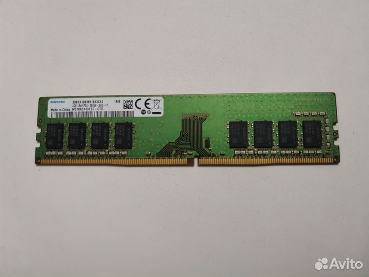 Оперативная память ddr4 4gb samsung