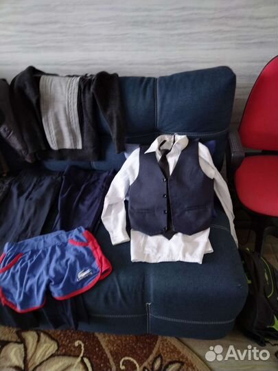 Пакет вещей для мальчика 128 134