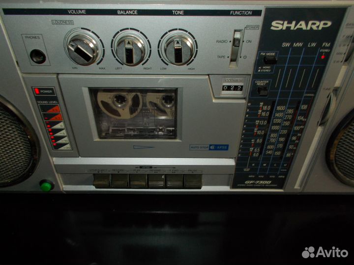 Магнитолы: Sharp GF 7300H (1978) и Silvano ksc-110