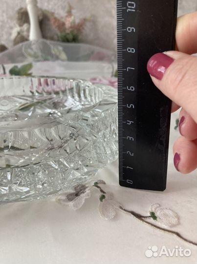 Хрустальная пепельница СССР