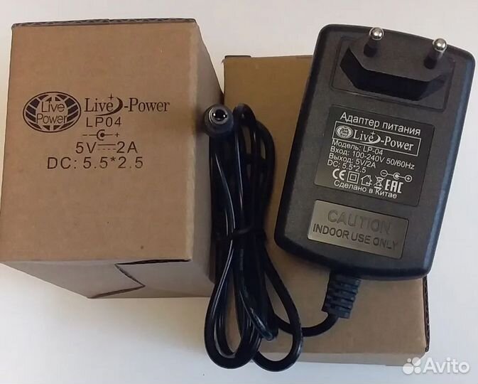 Блок питания 5v 2a (5В 2А) стабилизированный. Штек