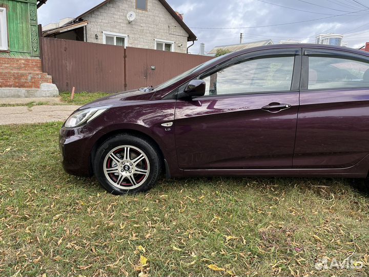 Hyundai Solaris 1.6 МТ, 2013, 105 000 км