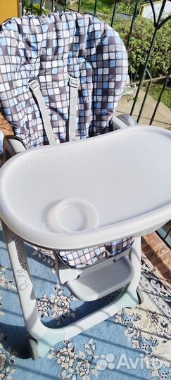 Стульчик для кормления chicco polly progress 5